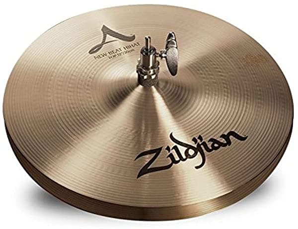 Zildjian A Series New Beat Hi-Hat Cymbals - Platillos Hi-Hat de 12 Pulgadas A0113