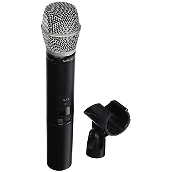 Shure Slx2 Sm86 De Mano Transmisor Sm86 Micrófono J3 SLX2/SM86=-J3
