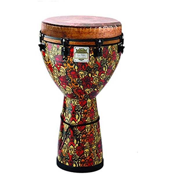 Remo Djembe Mondotm Clave 16 X 27 Skyndeep Fiberskyn Contornos Soportes De Ajuste Multimasco DJ0016LM