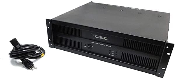 Qsc Isa300Ti Amplificador De Potencia De 2 Canales De Montaje En Rack Estéreo 300 Vatios Por Ch 70 V Serie Isa