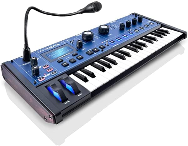 Novation Mininova 37-Mini-Key Sintetizador Vocoder 1 Año Gratis Extendido