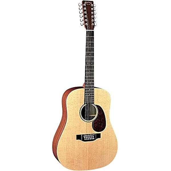 Martin X Serie D12X1Ae Dreadnought 12-Cuerdas Electroacústica Natural 11D12X1AE