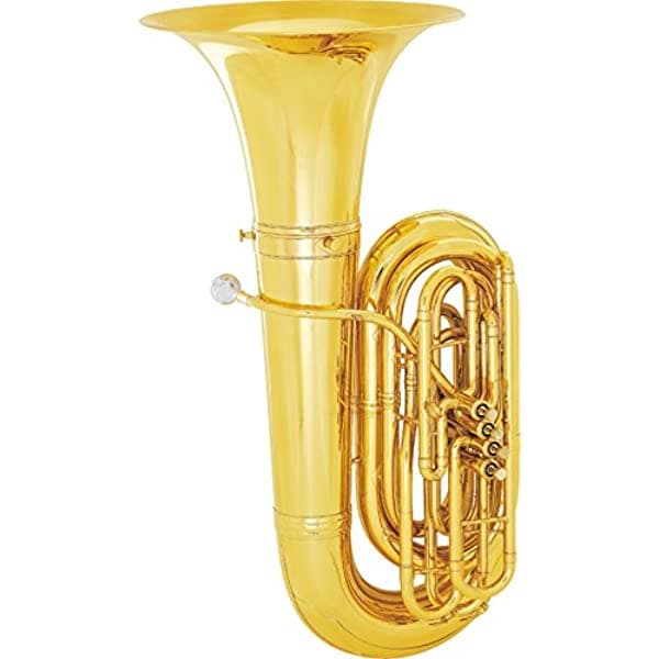 King 2341W Serie 4-Válvula 4 4 Bbb Tuba 2341W Case De Laca