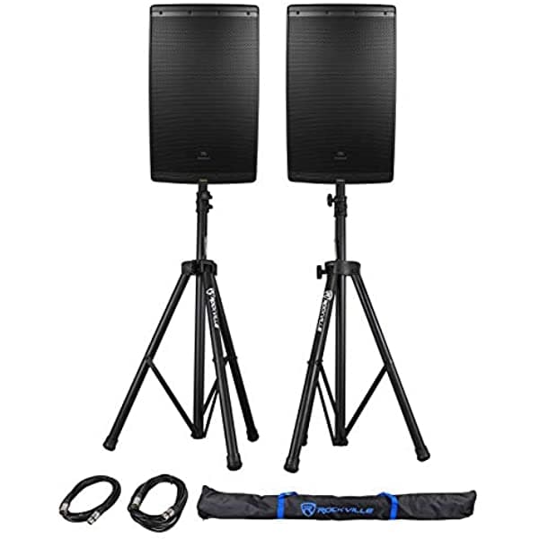 2 Jbl Eon615 15 2000W Potencianos Dj Pa Parlantes Bluetooth App Ctrl+Stis+Cables (2) EON615+RVSS2-XLR