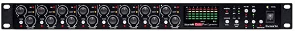 Focusrite Scarlett Octopre Dynamic 8 Canales Micrófono Preamp 1 Año Gratis Extendido