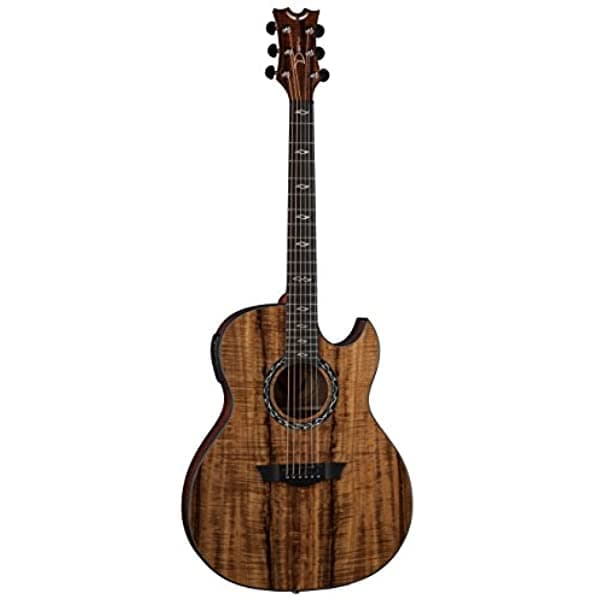 Exhibición Dean Koa Cuerpo De Caoba Delgada Electroacústica Aphex Aural Exciter Technology EX KOA