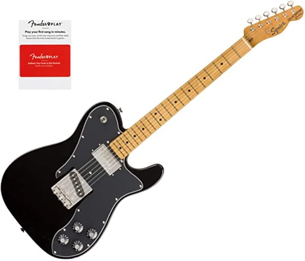 Squier 0374050506 Classic Vibe 70s Telecaster Diapasón de Maple Black