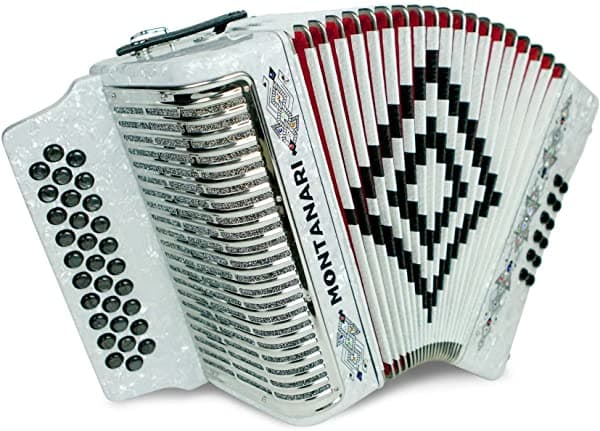 Montanari 3112 G Acordeon Fa Blanco Acordeón Fbe