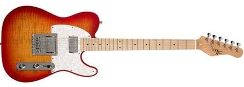 Michael Kelly 1950s 53DB Guitarra Eléctrica de Cuerpo Sólido de 6 Cuerdas para Diestros MK53HCSMRO
