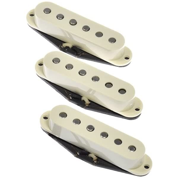 Lindy Fralin Strat Set de Pastillas (Vintage) Color Amarillo Vintage Hot