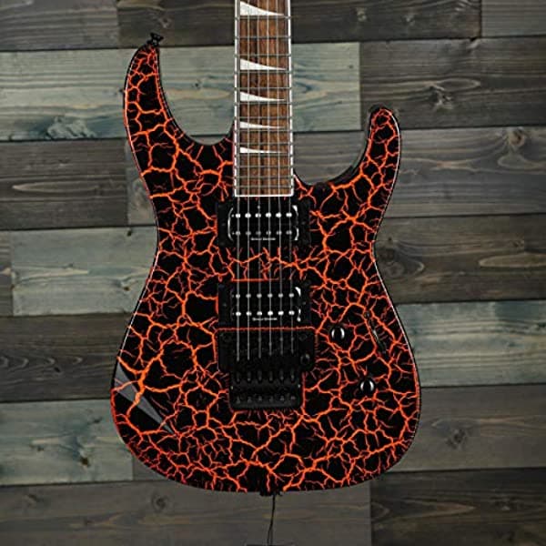 Jackson Serie X Soloist Slx Crackle - Guitarra Eléctrica (Crackle Naranja) SLX ORG CRACK