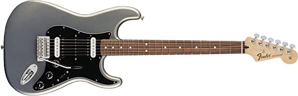 Fender 6 Cuerdas Estándar Stratocaster Guitarra Eléctrica-Hsh-Pau Ferro Difemborde Ghost Silver 149203581