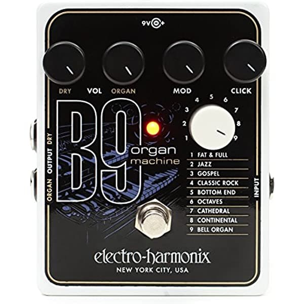 Electro-Harmonix B9 Organ Machine Organ Electric Piano Emulation Guitarra Efecto Pedal