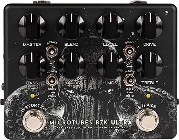 Darkglass Microtubes B7K Ultra V2 Bajo Preamp Pedal Aux En La Edición Limitada Squid