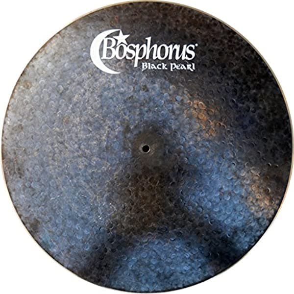 Bosphorus Cymbals BP18FR Platillo Flat Ride de 18 Pulgadas de la Serie Black Pearl