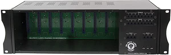 Black Lion Audio Pbr8 8-Lotes 500 Rack Patchbay