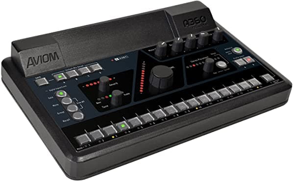 Aviom A360 Personal Mezclador 36 Canales Mix Engine 1 4 Y 1 8 Trs Mezcla Estéreo De 2-22 Khz Respuesta De Frecuencia 32 Ohmios Impedancia De Salida SG_B00D4A0OWM_US