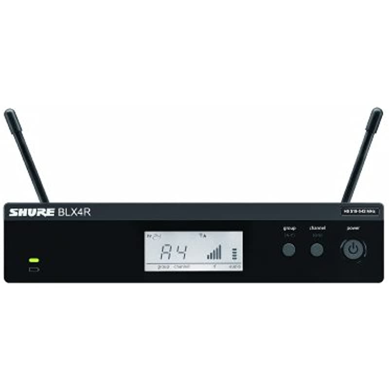 Shure Blx14R W85 Rack Montohambrico Micrófono Sistema Bodypack Y Wl185 Lavalier Mic Descontinuado Por El Fabricante BLX14R/W85-J10