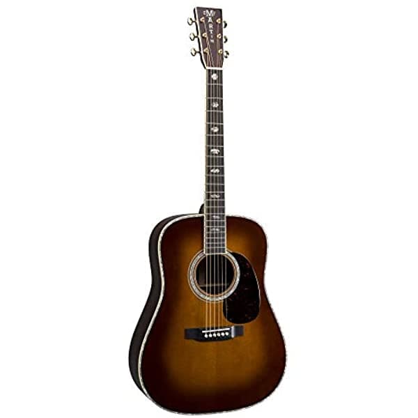 Martin Guitarra Standard Series Guitarra Acústicas Built Martin Guitarra Authentic Wood D-41 10Y18D41AMBERTONE