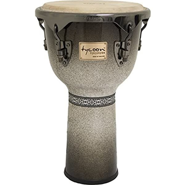 Tycoon Percusión 12 Pulgadas Master Platinum Fade Djembe TJP-712 BP PF1