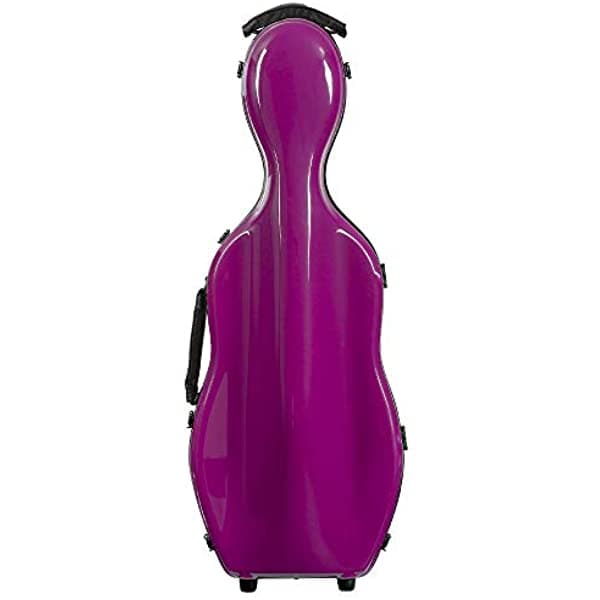 Tonareli Ruedas para Estuche de Viola de Fibra de Vidrio en Forma de Violín 4334265461