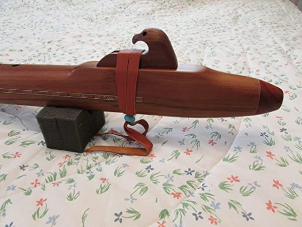 rainbow walker Cedar Occidental De Flauta Nativo Americano Bajo De La Mano Baja De La Mano B-Plana Hecha Muy Profunda Professional high Quality