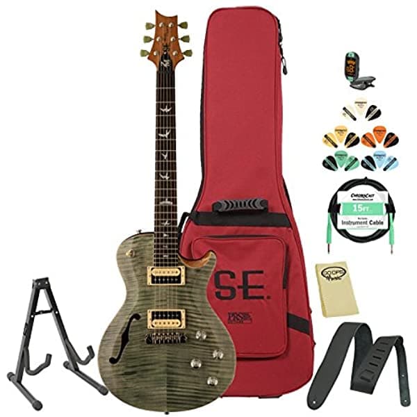 Prs 6 Cuerdas Guitarra Eléctrica Pack Vintage Sunburst Cu4Sscbvs-Kit-2