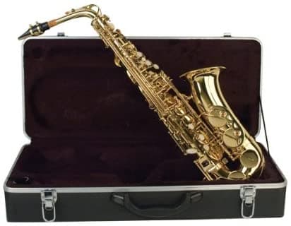Palatino WI-819-A B Flat Saxofón Alto con Estuche