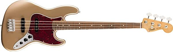 Fender Vintera 60s Jazz Bass, Color Firemist Gold, Diapasón de Pau Ferro 149633353