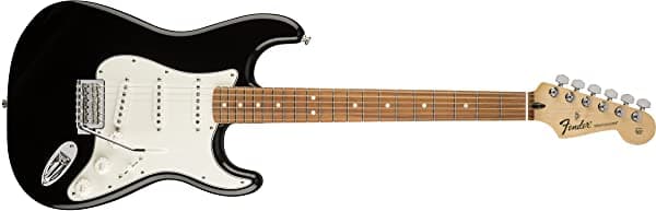 Fender 4 Cuerdas Stratocaster Guitarra Elíctrica Pau Ferro Difelobordo Negro 144603506