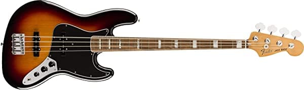 Fender Vintera '70s Jazz Bass - Diapasón Pau Ferro - 3-Color Sunburst 149643300