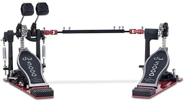 Dw Drum Workshop Lefty 5000 Series Delta Iii Turbo Doble Pedal De Bombo Con Caso DWCP5002TDL3