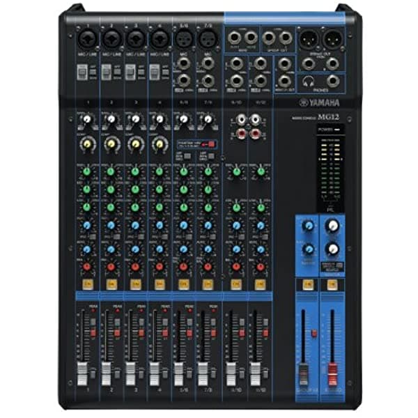 Yamaha Mezclador Mg12 De 12 Entradas De 4 Autobuses