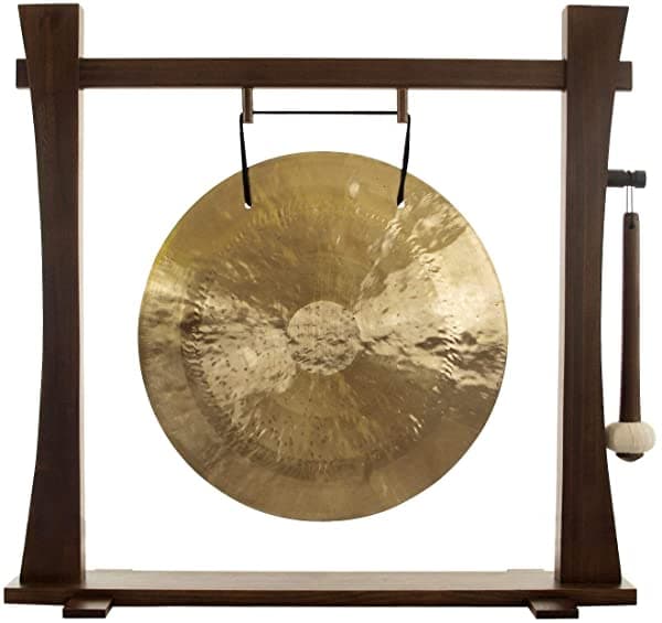 Unlimited Soporte De Gong De 20 A 22 Pulgadas Para Guías Espirituales Gong De Estrella Oscura De 20 Pulgadas Incluye Gong Mazo Y Soporte Ideal Para Oficina Y Hogar Estilo Tradicional