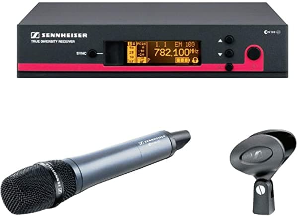 Sennheiser EW 135 G3 Sistema inalámbrico de mano A-1 Band Freq. 470Mhz-516Mhz 507161-OLD