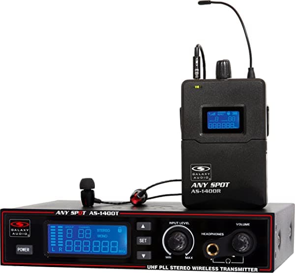 Galaxy Audio As-1400 - Monitor Personal Inalámbrico (516 Mhz - 558 Mhz)