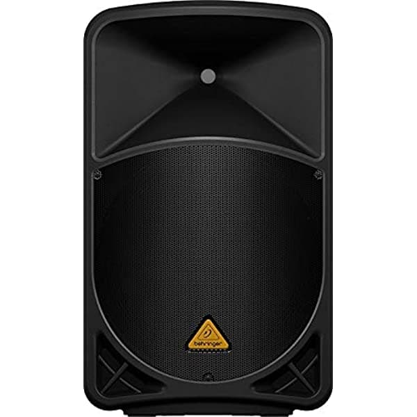 Behringer B115D Active 1000-watt 2 vías 15 parlante PA, opción inalámbrica y mixer integrado, negro