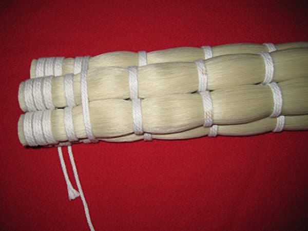Vio Music 465 G (1.0 Lb.) 31.5." Lazo Pelo De Caballo Blanco Mongolia Vio-8935