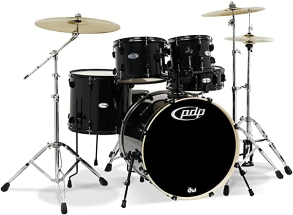Pdp Por Dw Principal De Tambo De La Pieza Hardware Y Paiste Platillo Black Metallic Inch Pdma2215P8Bk