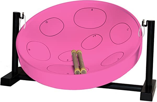 Panyard Jumbie Jam Steel Drum de Mesa - Kit Rosa W1086