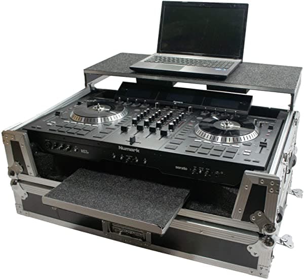 Harmony Audio HCNS7IIWLTTR - Soporte de Carretera para Notebook y DJ Numark NS7III HCNS7IIWLTTR-1