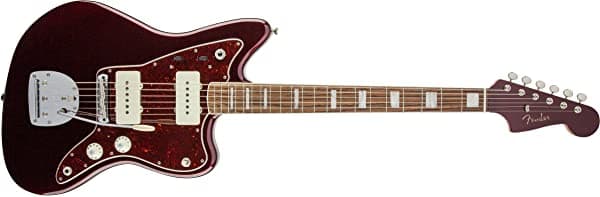 Fender Troy Van Leeuwen Jazzmaster Guitarra Eléctrica, con Garantía de 2 Años, Color Oxblood, Diapasón de Palisandro Encuadernado 140070793