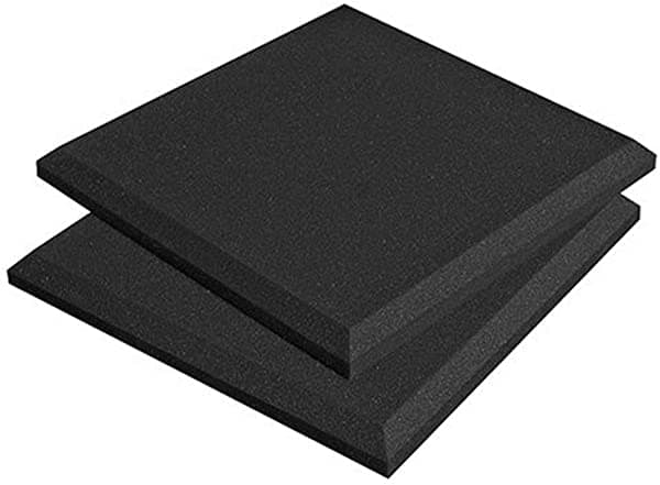 Auralex Acústicas Sonoflat Acústica Absorción De Espuma 2 X 24 X 24 Charcoal De 16 Panelos SFLATCHA