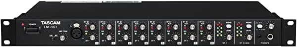 Tascam Lm-8St Rackmount 8 Canales Mezclador De Línea Estéreo