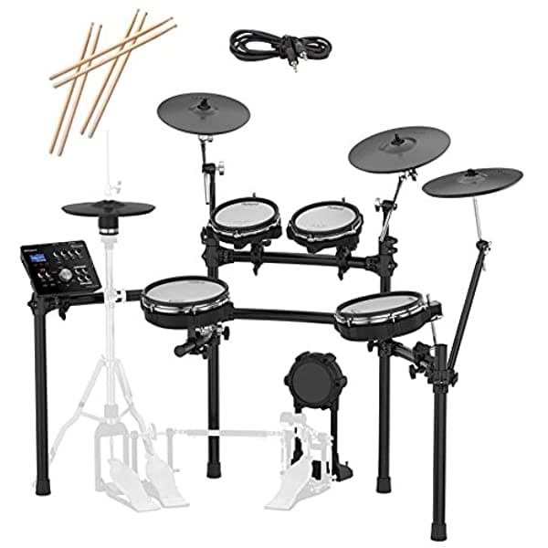 Roland TD-25KV-S Batería Electrónica - Bundle con 3 Pares de Baquetas, Cable de Audio y Paño Austin Bazaar