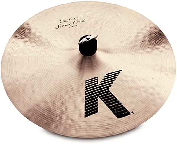 Zildjian K0990 K Custom Session Crash Platillo 16 Pulgadas Percusión Alta Calidad