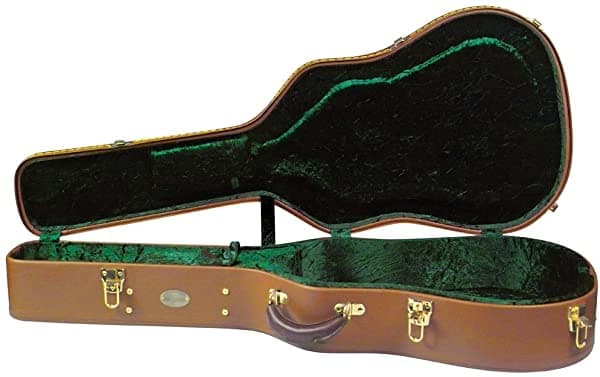 Saga Musical Instruments Superior Cd-2510 Deluxe Hardshell Dreadnought Guitarra Acústica Case