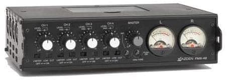Azden Fmx-42 Mixer De Audio Portátil Profesional