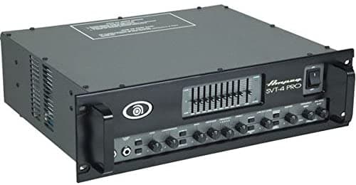 Ampeg SVT-4Pro Pro Series Cabezal de Bajo Híbrido de Válvulas y Estado Sólido Amplificador 1200 Watts