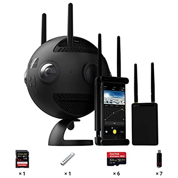 Insta360 Pro Ii Cámara Esférica Vr 360 8K Con Supervisión Farsight